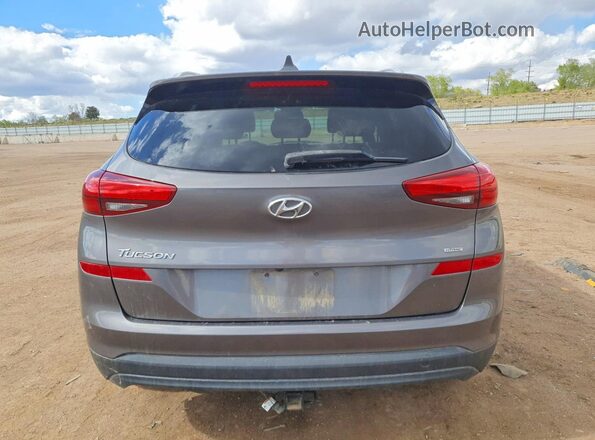 KM8J3CA45LU166182 2020 HYUNDAI TUCSON Brown Widok z tyłu