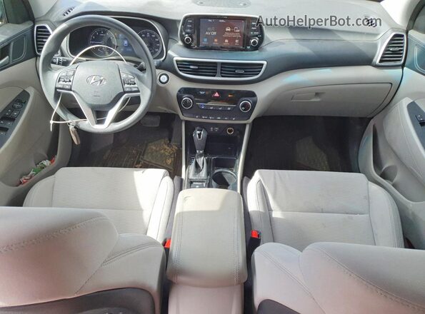 KM8J3CA45LU166182 2020 HYUNDAI TUCSON Brown Widok deski rozdzielczej