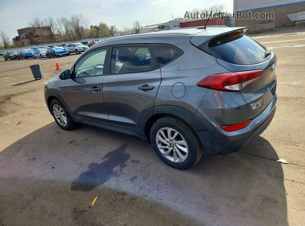 KM8J3CA49GU075342 2016 HYUNDAI TUCSON Синий Задняя левая четверть