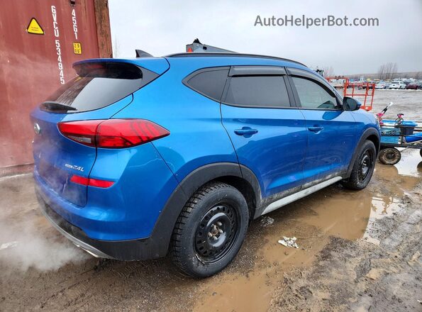 KM8J3CAL0LU144775 2020 HYUNDAI TUCSON Blue Tył prawy