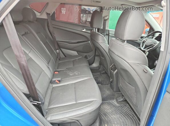 KM8J3CAL0LU144775 2020 HYUNDAI TUCSON Blue Widok wnętrza z tyłu