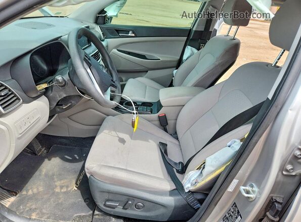 KM8J3CAL0LU254032 2020 HYUNDAI TUCSON Silver წინა სალონის ხედი