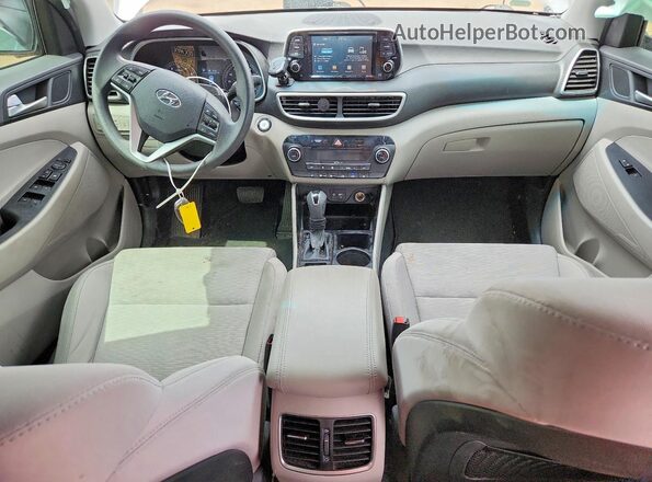 KM8J3CAL0LU254032 2020 HYUNDAI TUCSON Silver წინა პანელის ხედი