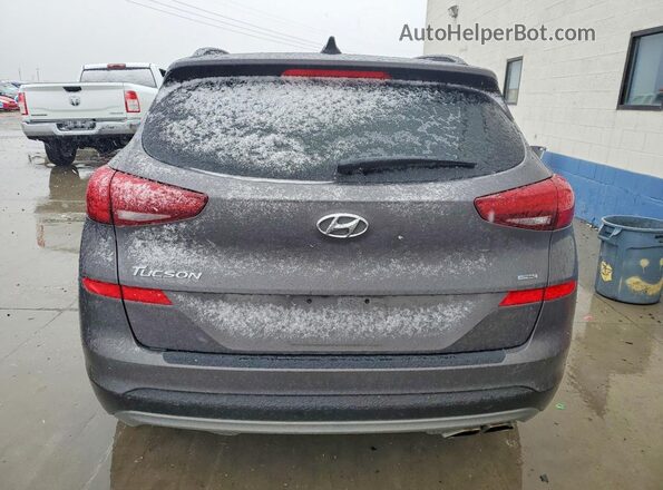 KM8J3CAL1LU250670 2020 HYUNDAI TUCSON Серый Вид сзади