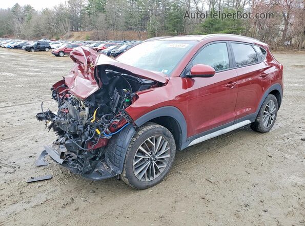 KM8J3CAL3LU091635 2020 HYUNDAI TUCSON Red Przód lewy