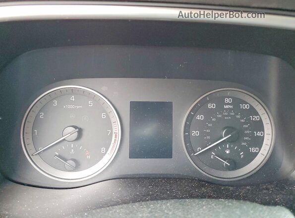 KM8J3CAL3LU091635 2020 HYUNDAI TUCSON Red Widok zestawu wskaźników