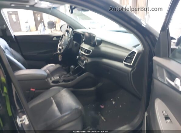 KM8J3CAL5LU161314 2020 HYUNDAI TUCSON Black Вид салону спереду