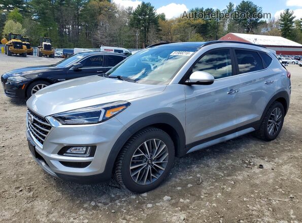 KM8J3CAL6MU350426 2021 HYUNDAI TUCSON Серебряный Передняя левая четверть