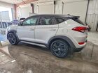 2018 Hyundai Tucson Sport Серебряный vin: KM8J3CAL7JU696674