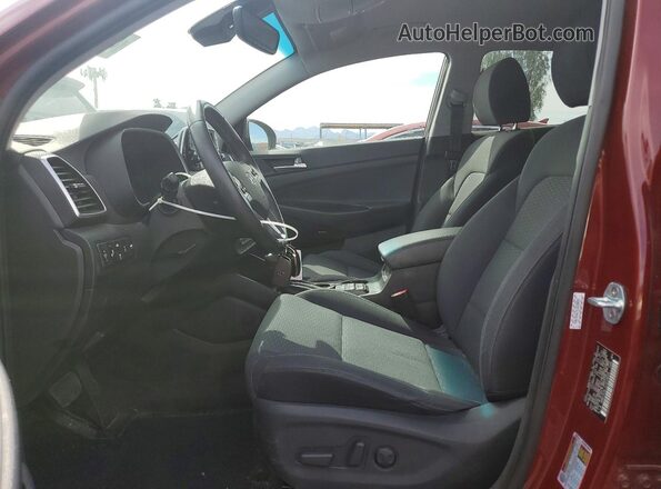 KM8J3CAL7LU218659 2020 HYUNDAI TUCSON Maroon Widok wnętrza z przodu