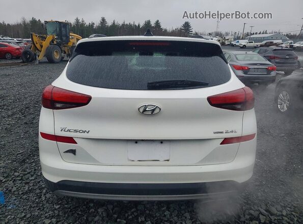 KM8J3CAL9LU185955 2020 HYUNDAI TUCSON Белый Вид сзади