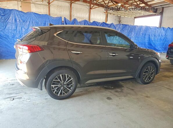 KM8J3CALXKU851686 2019 HYUNDAI TUCSON Черный Задняя правая четверть