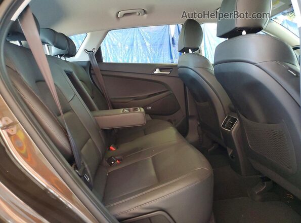 KM8J3CALXKU851686 2019 HYUNDAI TUCSON Черный Вид задних сидений