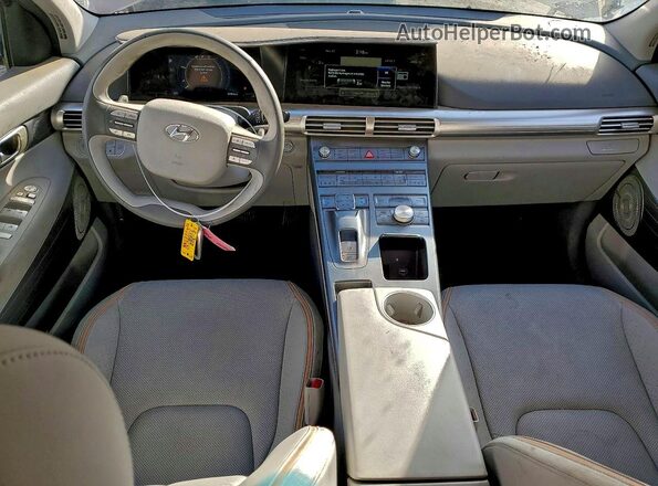 KM8J84A69MU014660 2021 HYUNDAI NEXO Tan Vista del salpicadero