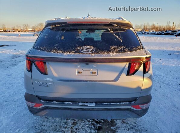 KM8JB3AE2NU059847 2022 HYUNDAI TUCSON Серый Вид сзади