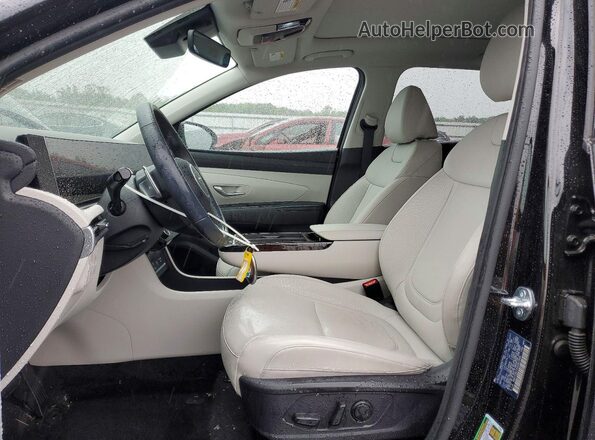KM8JCDD1XSU301646 2025 HYUNDAI TUCSON Черный Вид салона спереди