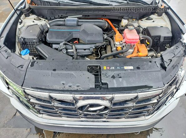 KM8JECA19NU031838 2022 HYUNDAI TUCSON Белый Вид подкапотного пространства