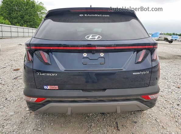 KM8JECD15RU204577 2024 HYUNDAI TUCSON Синий Вид сзади