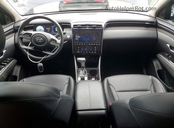 KM8JF3AE1PU254197 2023 HYUNDAI TUCSON Синий Вид панели приборов