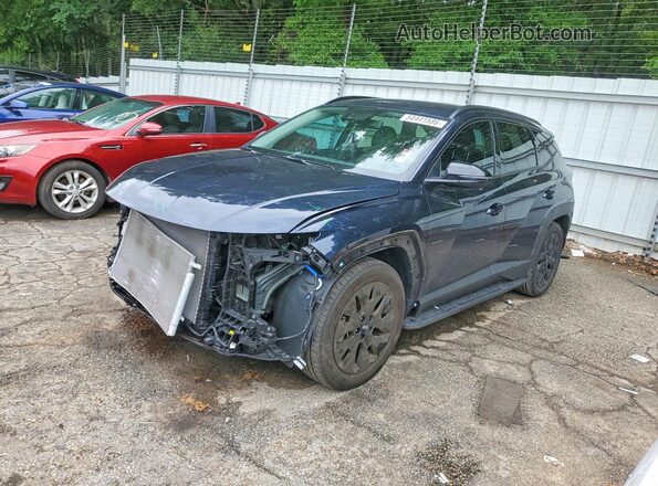 KM8JF3AE1PU254197 2023 HYUNDAI TUCSON Синий Передняя левая четверть