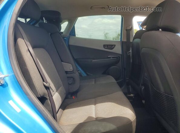 KM8K12AA5LU426252 2020 HYUNDAI KONA Синий Вид задней части салона
