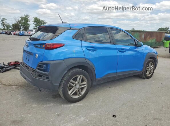 KM8K12AA5LU426252 2020 HYUNDAI KONA Синий Задняя правая четверть