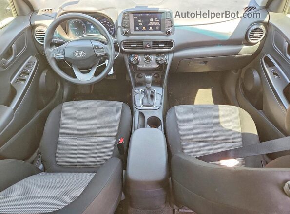 KM8K12AA7LU430951 2020 HYUNDAI KONA Черный Вид панели приборов