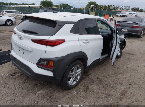 KM8K12AA8LU407632 2020 HYUNDAI KONA Белый Задняя правая четверть