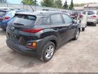 2020 Hyundai Kona Se Black vin: KM8K12AA9LU583833