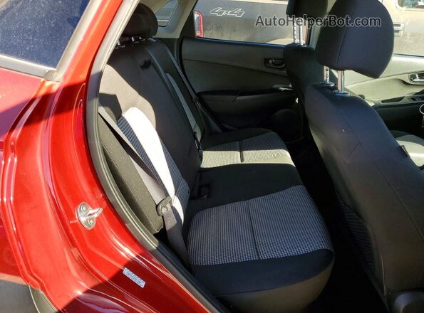 KM8K22AA3MU612404 2021 HYUNDAI KONA Красный Вид задних сидений