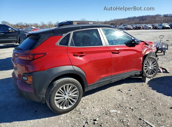 KM8K22AA3MU612404 2021 HYUNDAI KONA Красный Задняя правая четверть