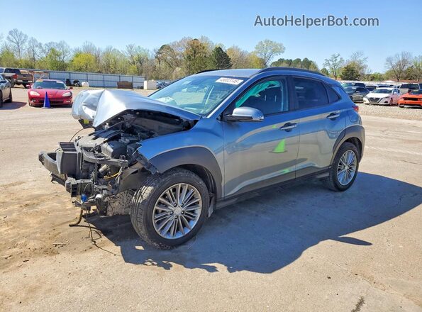KM8K22AA6LU488403 2020 HYUNDAI KONA Серый Передняя левая четверть