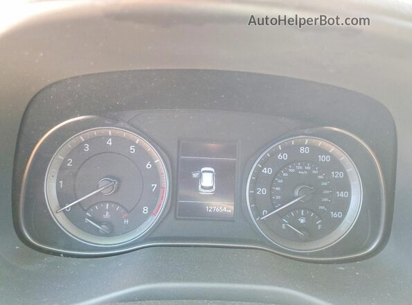 KM8K22AA6LU488403 2020 HYUNDAI KONA Серый Вид щитка приборов