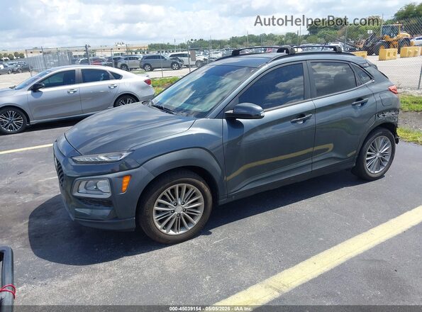 KM8K22AA7LU512904 2020 HYUNDAI KONA Серый Передняя левая четверть