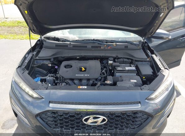 KM8K22AA7LU512904 2020 HYUNDAI KONA Серый Вид сзади