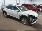 2019 Hyundai Kona Sel White vin: KM8K22AA8KU194645