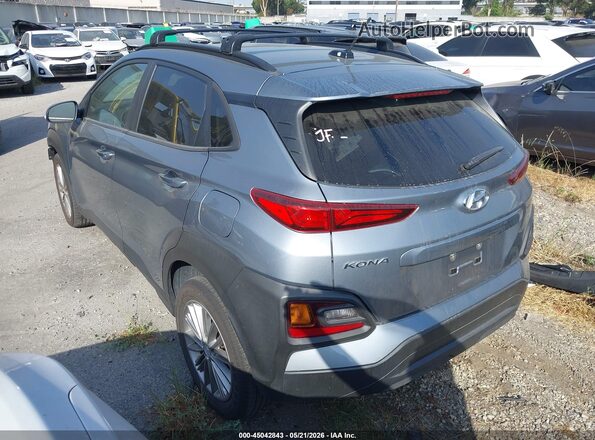 KM8K22AA8LU493392 2020 HYUNDAI KONA Серебряный Задняя левая четверть