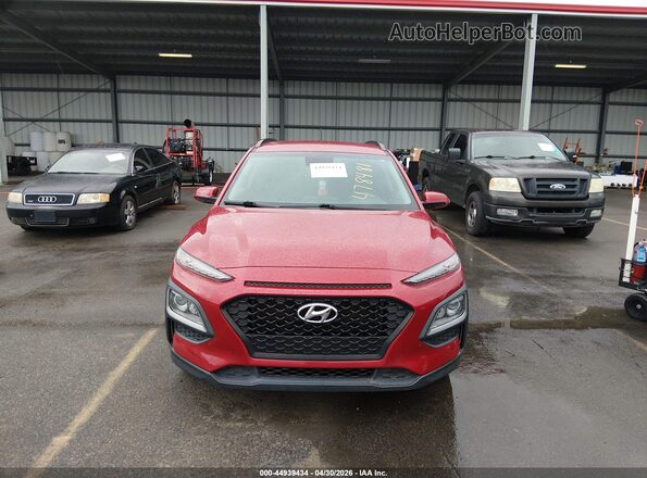 KM8K22AA9LU478481 2020 HYUNDAI KONA Red Вид щитка приладів