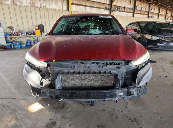 KM8K22AB6NU877716 2022 HYUNDAI KONA Red Widok z przodu