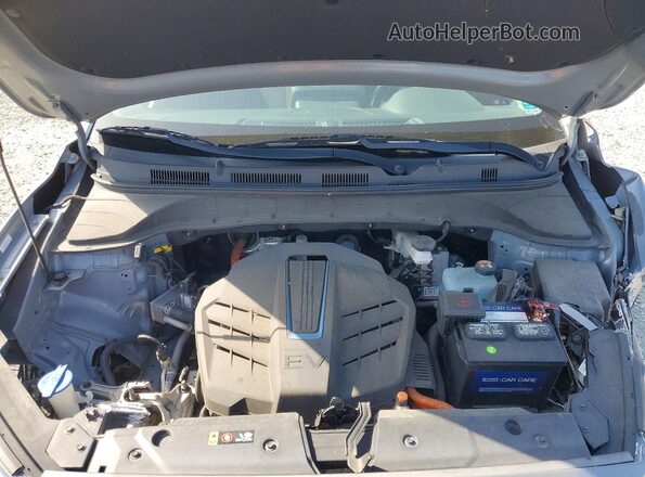 KM8K23AG7LU091597 2020 HYUNDAI KONA Серый Вид задней части салона