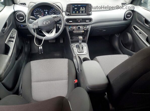 KM8K2CAA0MU662926 2021 HYUNDAI KONA Gray Vista del salpicadero