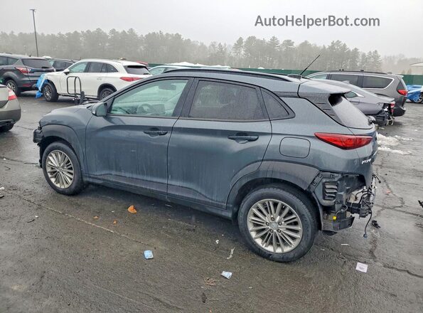 KM8K2CAA0MU662926 2021 HYUNDAI KONA Gray Trasero izquierdo