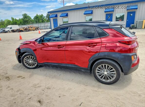KM8K2CAA3JU073851 2018 HYUNDAI KONA Red Tył lewy