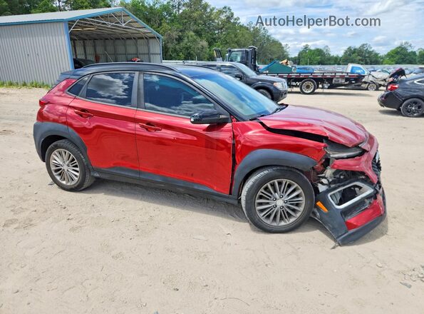 KM8K2CAA3JU073851 2018 HYUNDAI KONA Red Przód prawy