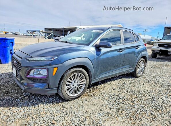 KM8K2CAA5JU080672 2018 HYUNDAI KONA Charcoal Przód lewy