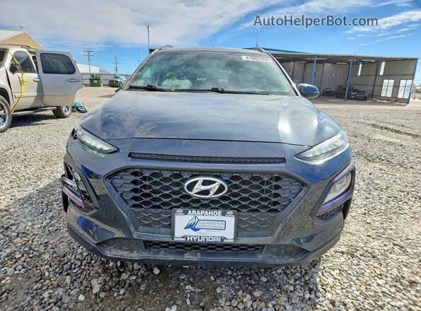 KM8K2CAA5JU080672 2018 HYUNDAI KONA Charcoal Widok z przodu
