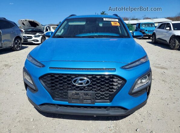 KM8K2CAA9LU484741 2020 HYUNDAI KONA Синий Вид спереди