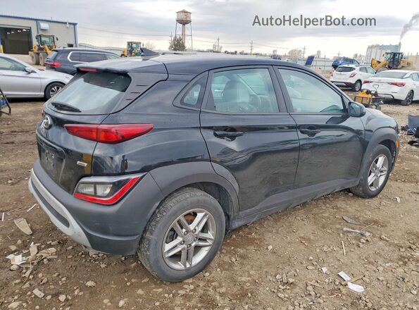 KM8K2CAB2NU754596 2022 HYUNDAI KONA Черный Задняя правая четверть