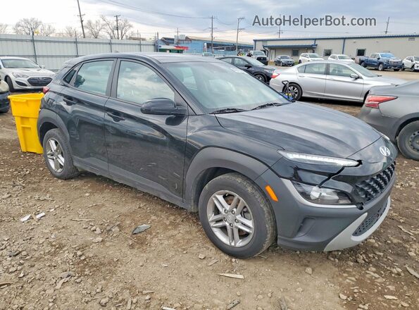 KM8K2CAB2NU754596 2022 HYUNDAI KONA Черный Передняя правая четверть