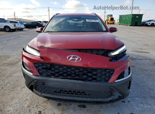 KM8K32AB4NU880871 2022 HYUNDAI KONA Красный Вид спереди